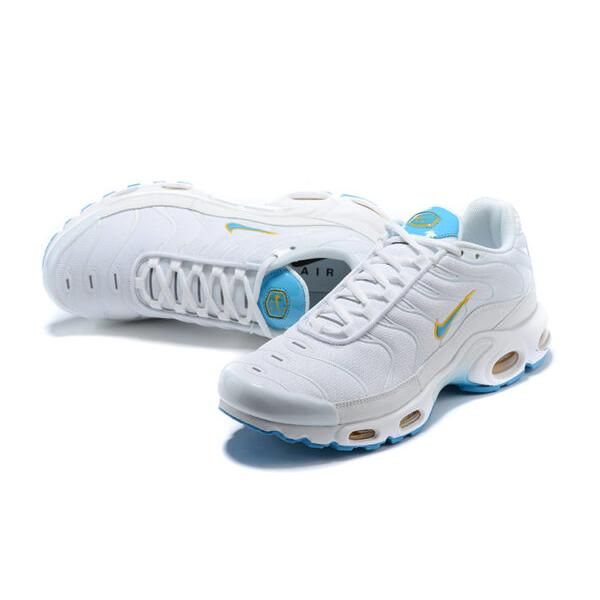 AIR MAX PLUS TN ‘WHITE BLUE YELLOW’