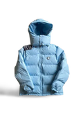 TRPSTR DETACHABLE HOODED PUFFER-ICE BLUE